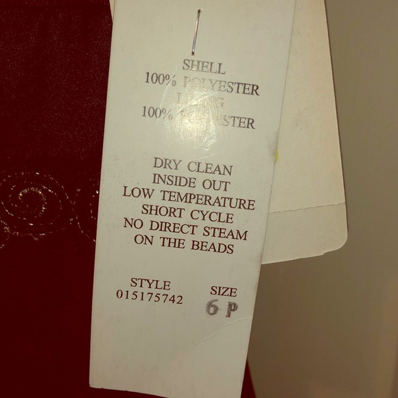 Beautiful Andianna Papell Dress Size 6 petite - Picture 8 of 16